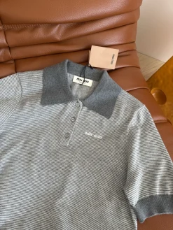 Alternative view of MIU MIU Polos Knit One Size B25202608041819
