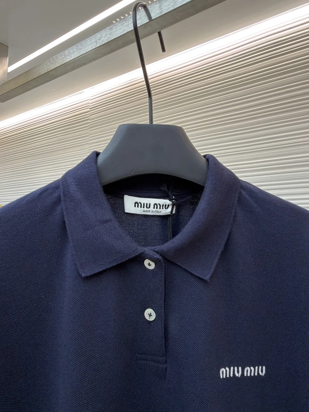 MIU MIU Polos Pique Cotton S-M-L-XL A50202608060112 - Image 3