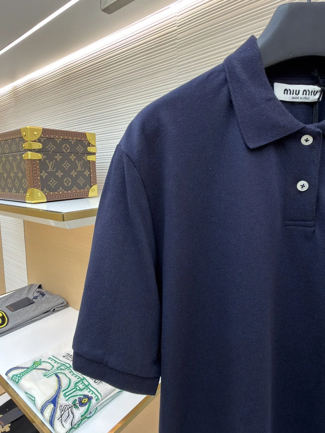 MIU MIU Polos Pique Cotton S-M-L-XL A50202608060112 - Image 4