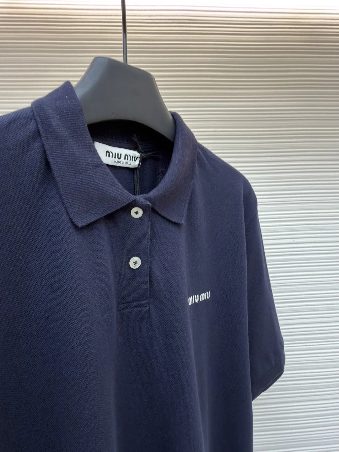 MIU MIU Polos Pique Cotton S-M-L-XL A50202608060112 - Image 8