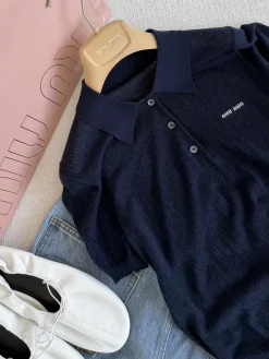 Alternative view of MIU MIU Polos S-L B50202608040203
