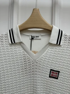 Alternative view of MIU MIU Polos S-L B50202608042621