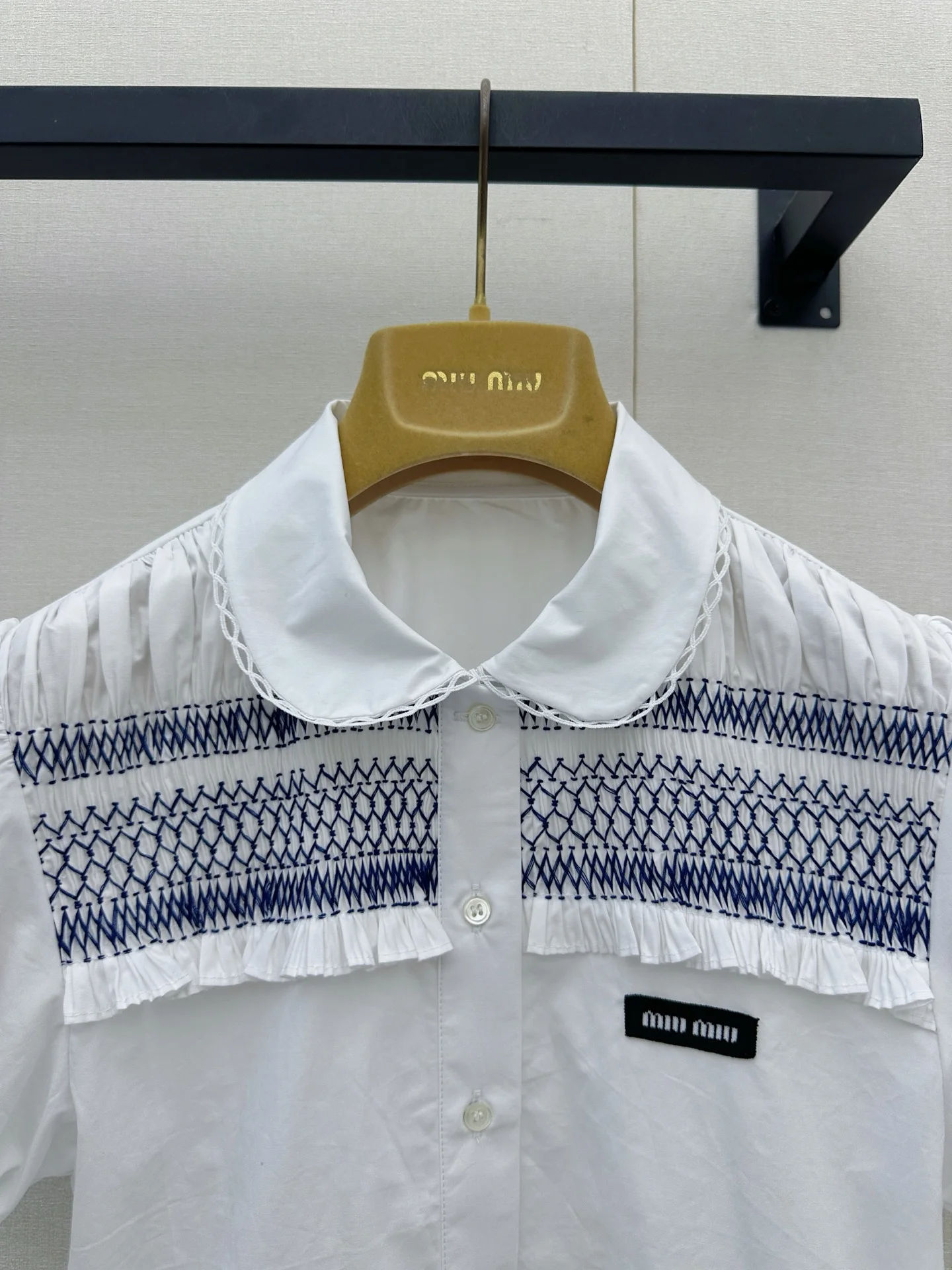 MIU MIU Shirts Cotton S-L C55202608041530 - Image 2