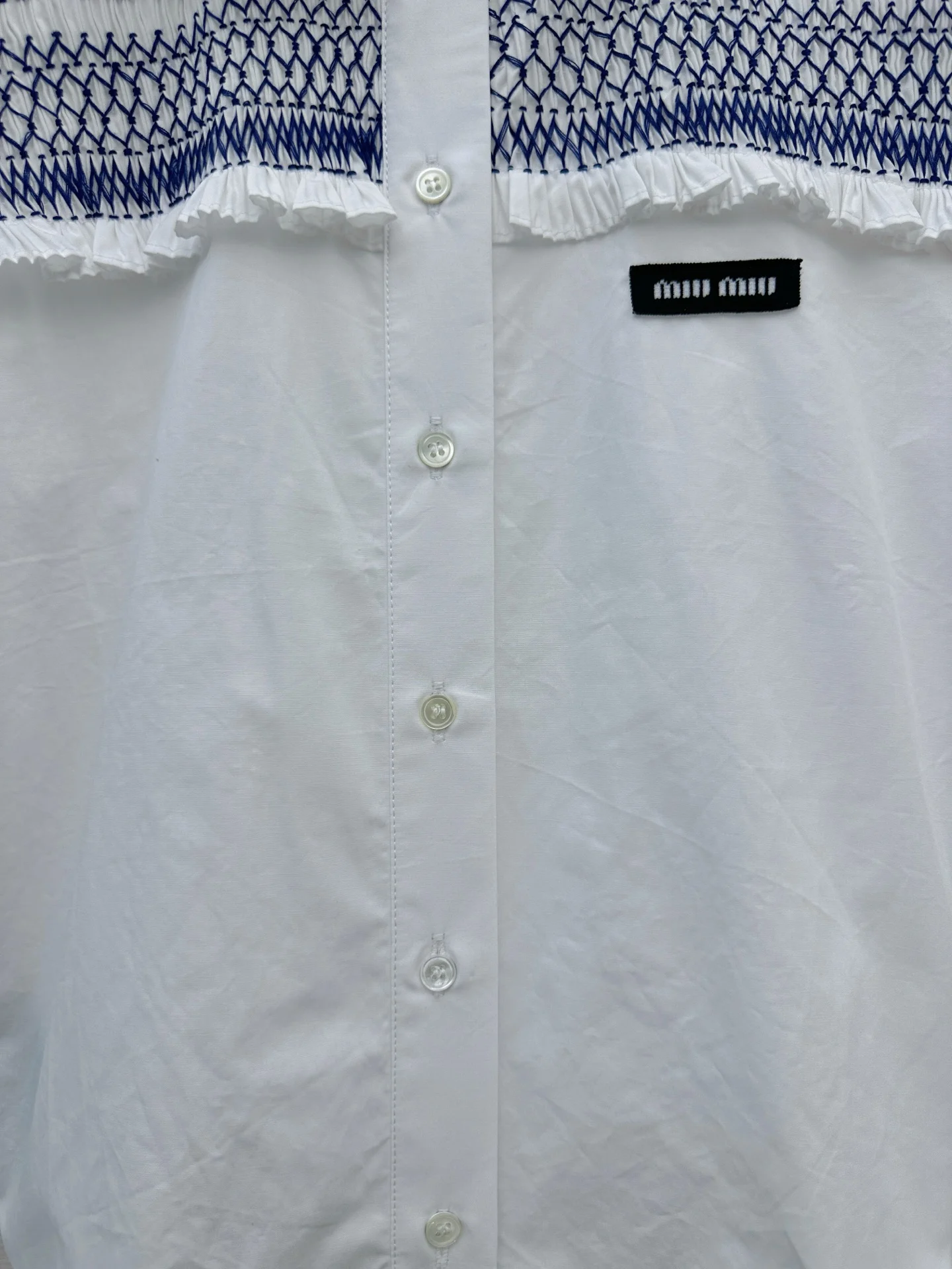 MIU MIU Shirts Cotton S-L C55202608041530 - Image 6