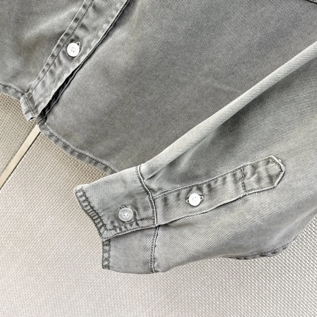 MIU MIU Shirts Denim S-M-L B85202608040687 - Image 7