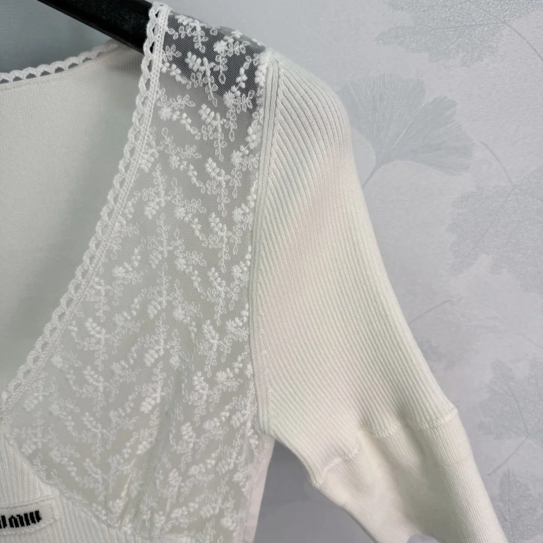 MIU MIU Shirts Lace S M L B45202608040752 - Image 3