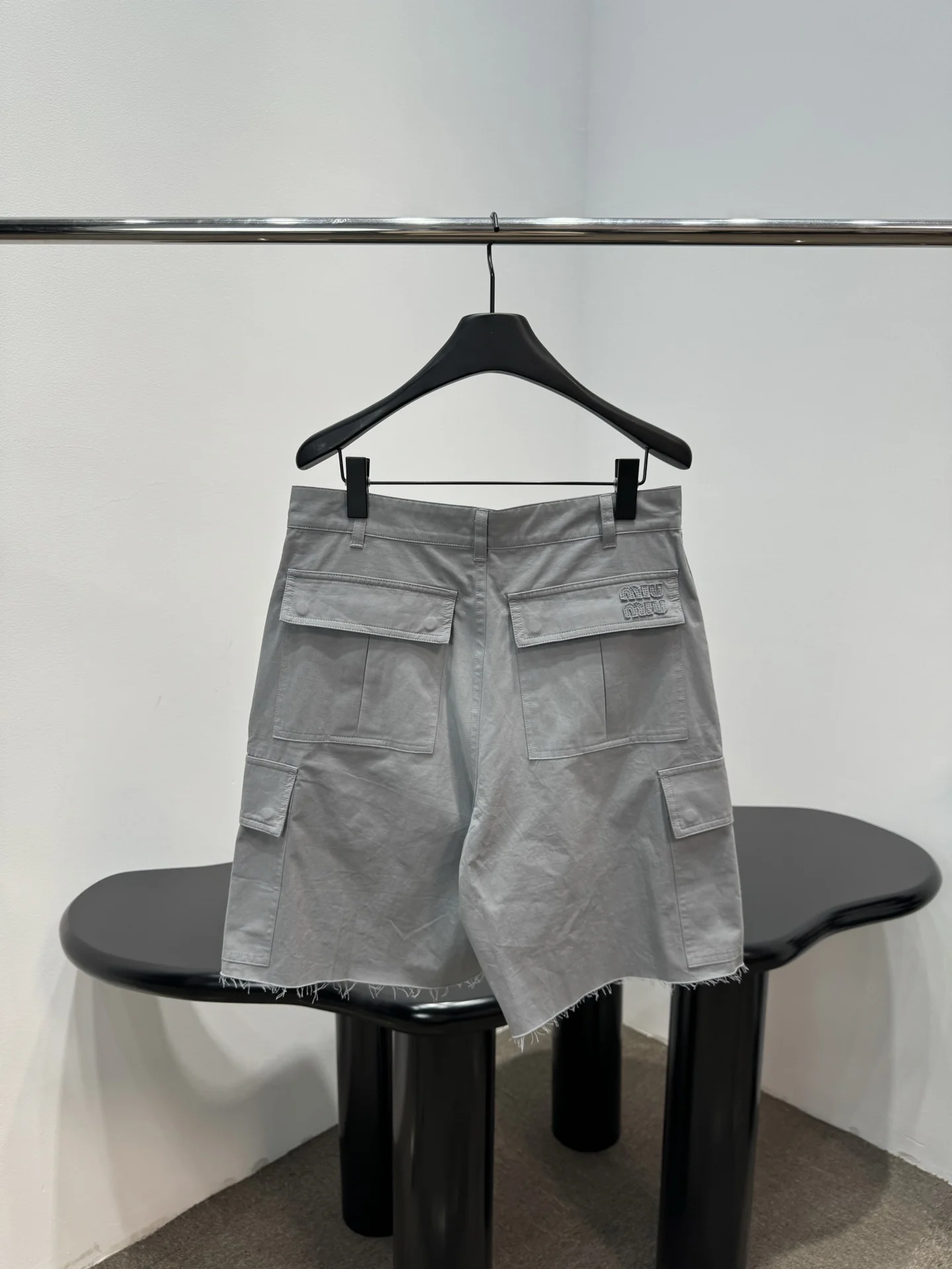 MIU MIU Shorts Cotton S M L B40202608040955 - Image 3