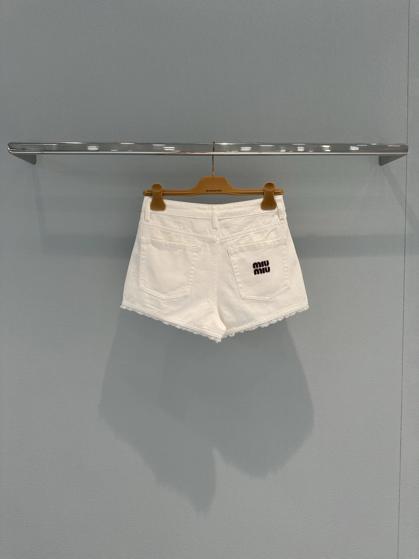 MIU MIU Shorts Denim S-M-L A95202608042770 - Image 9