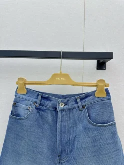 Alternative view of MIU MIU Shorts Denim S-M-L B65202608042135