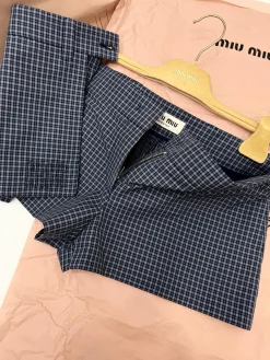 Alternative view of MIU MIU Shorts Lightweight Breathable S-M-L C15202608040500