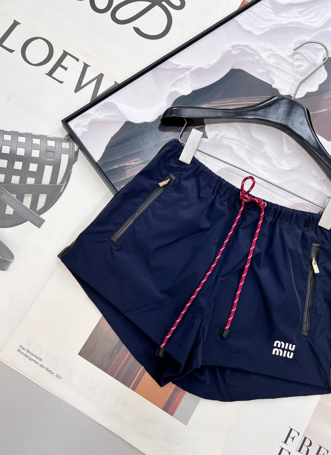 MIU MIU Shorts Nylon S-M-L A95202608040142 - Image 8