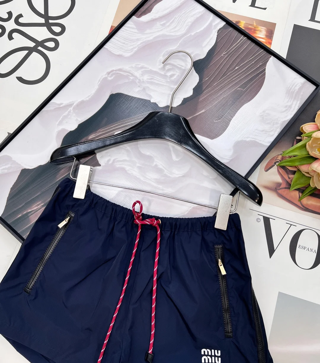 MIU MIU Shorts Nylon S-M-L A95202608040142 - Image 9