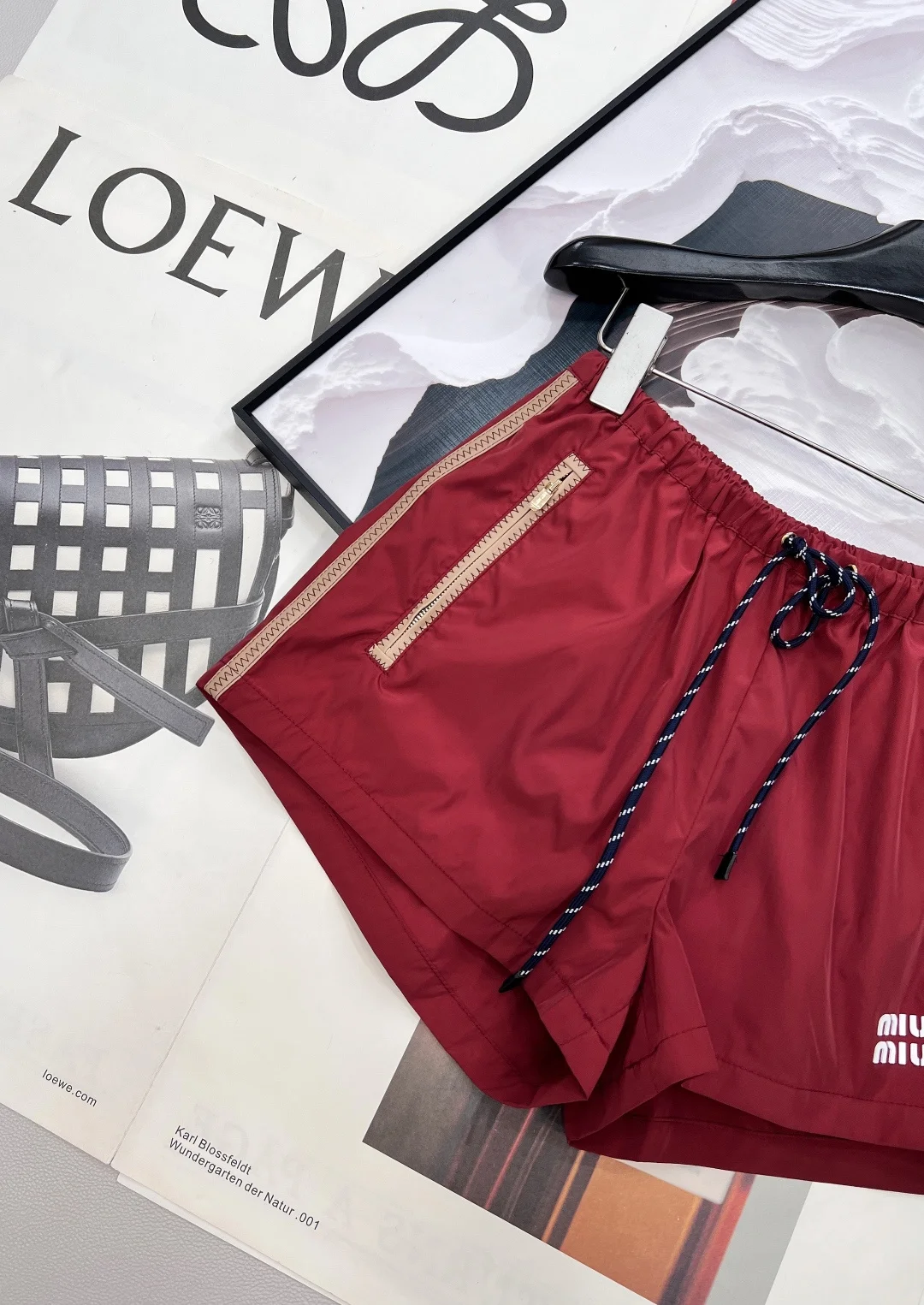 MIU MIU Shorts Nylon S-M-L A95202608040143 - Image 9
