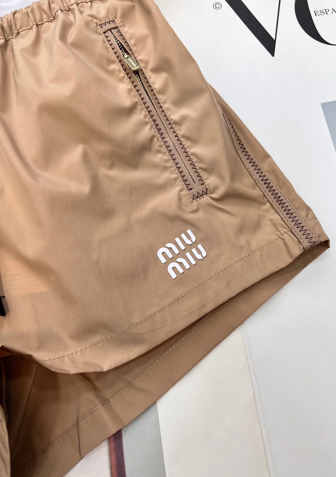 MIU MIU Shorts Nylon S-M-L A95202608040144 - Image 10
