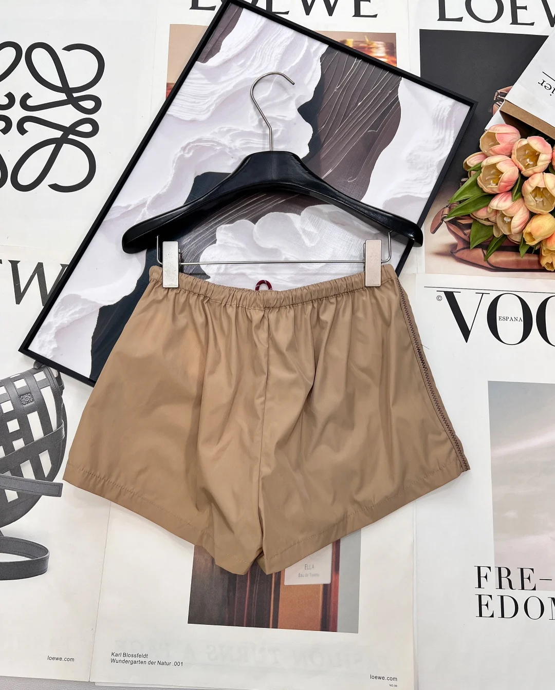 MIU MIU Shorts Nylon S-M-L A95202608040144 - Image 4