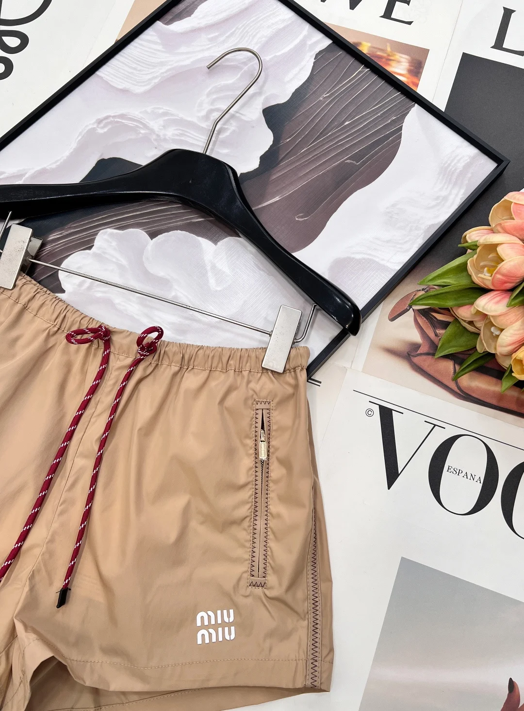 MIU MIU Shorts Nylon S-M-L A95202608040144 - Image 7