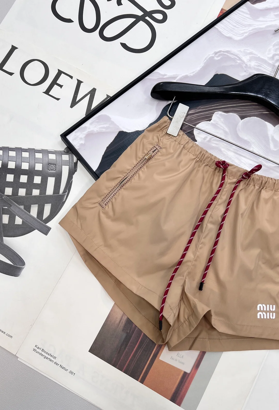 MIU MIU Shorts Nylon S-M-L A95202608040144 - Image 9