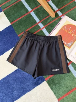 MIU MIU Shorts Silk Wool Blend S-M-L B75202608042301