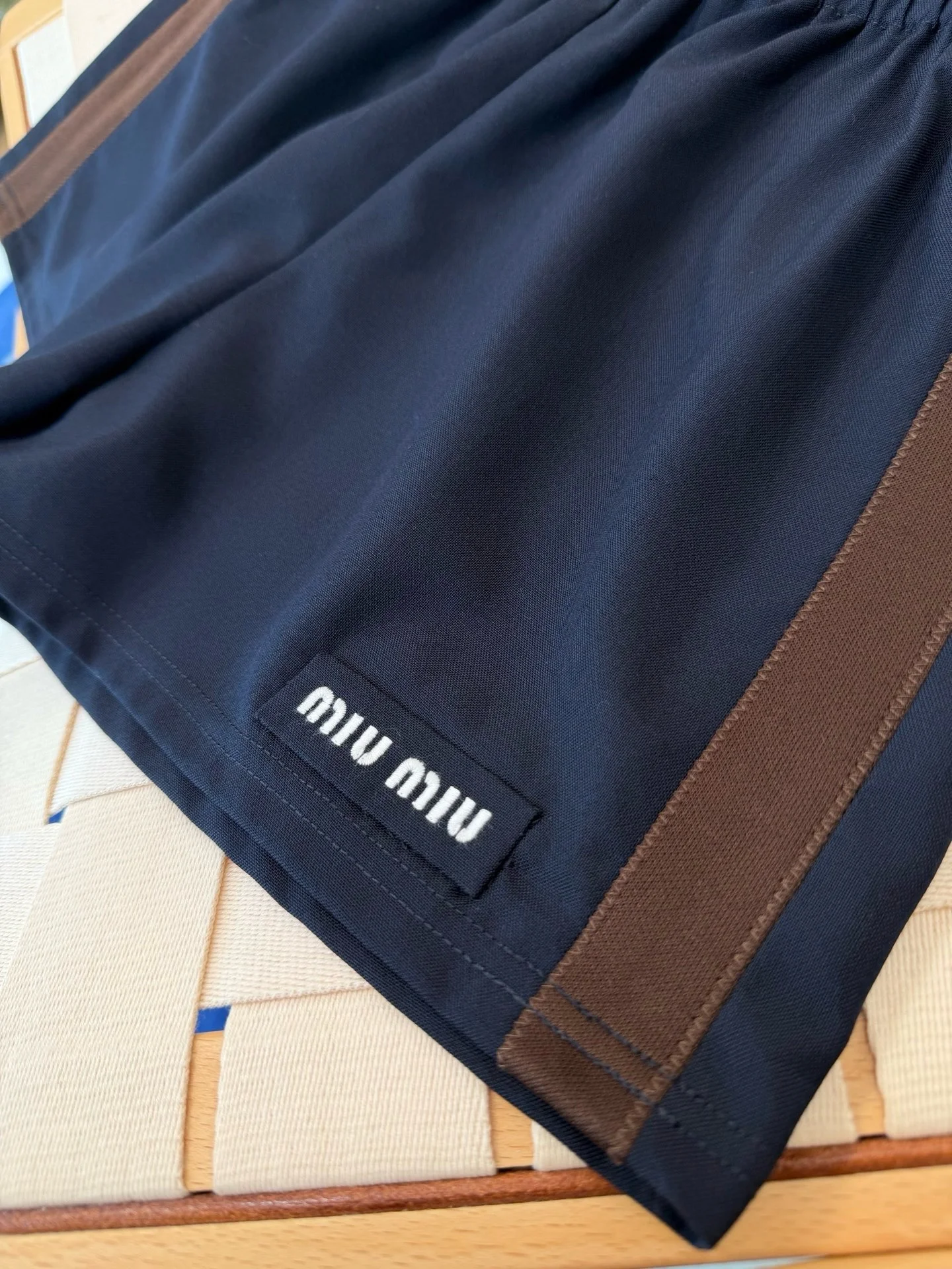MIU MIU Shorts Silk Wool Blend S-M-L B75202608042301 - Image 8