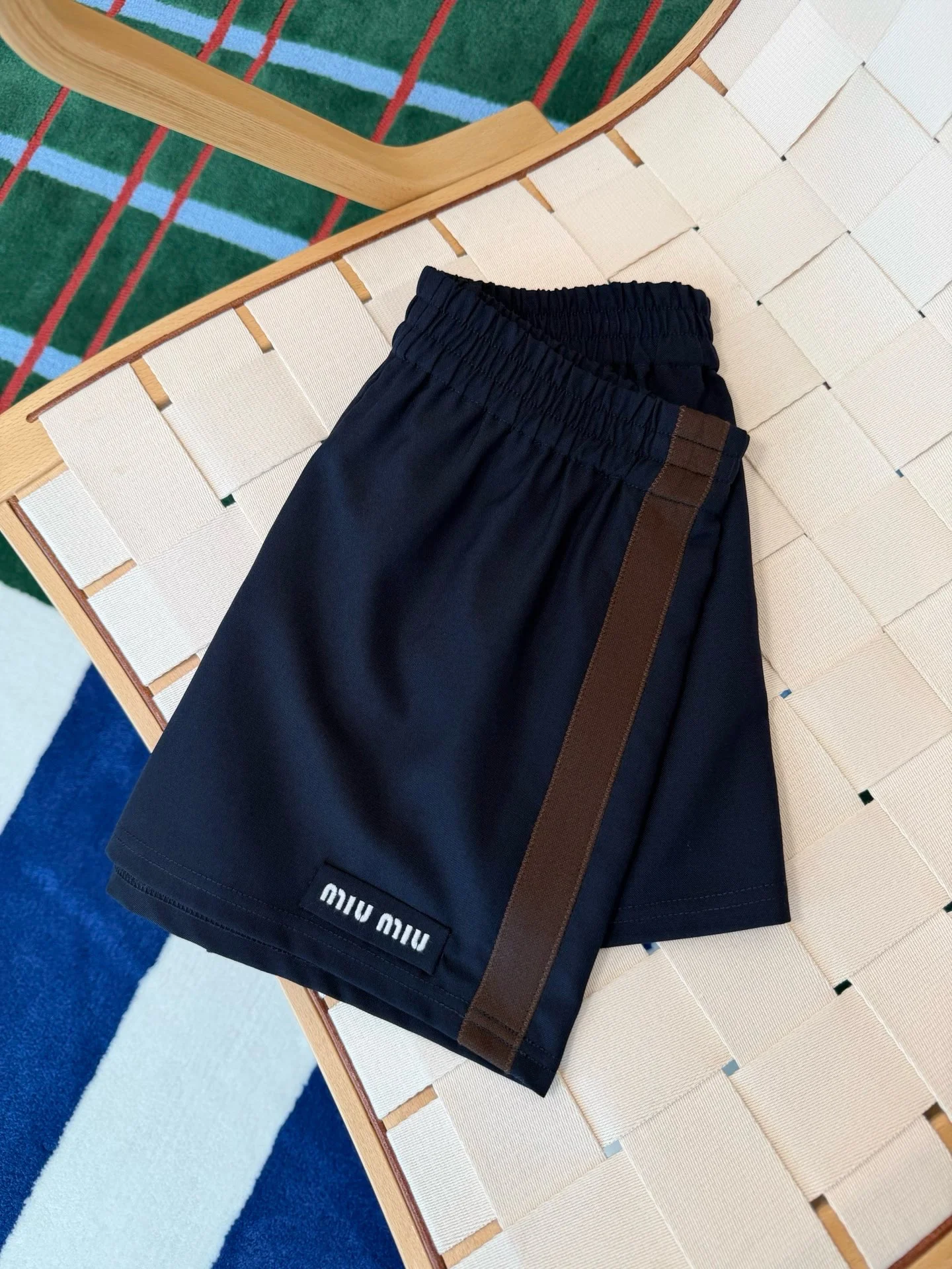 MIU MIU Shorts Silk Wool Blend S-M-L B75202608042301 - Image 9