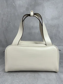 Alternative view of MIU MIU Shoulder Bags Calfskin Leather (Cream-Silver) 28X15X13CM F50202608091324