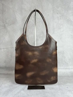 Alternative view of MIU MIU Shoulder Bags Leather (Brown-Black) 35X40X60CM F50202608090123