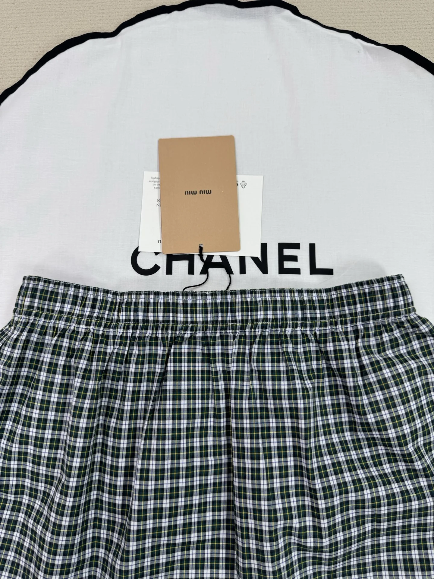 MIU MIU Skirts 100% Cotton S M L B35202608040649 - Image 2