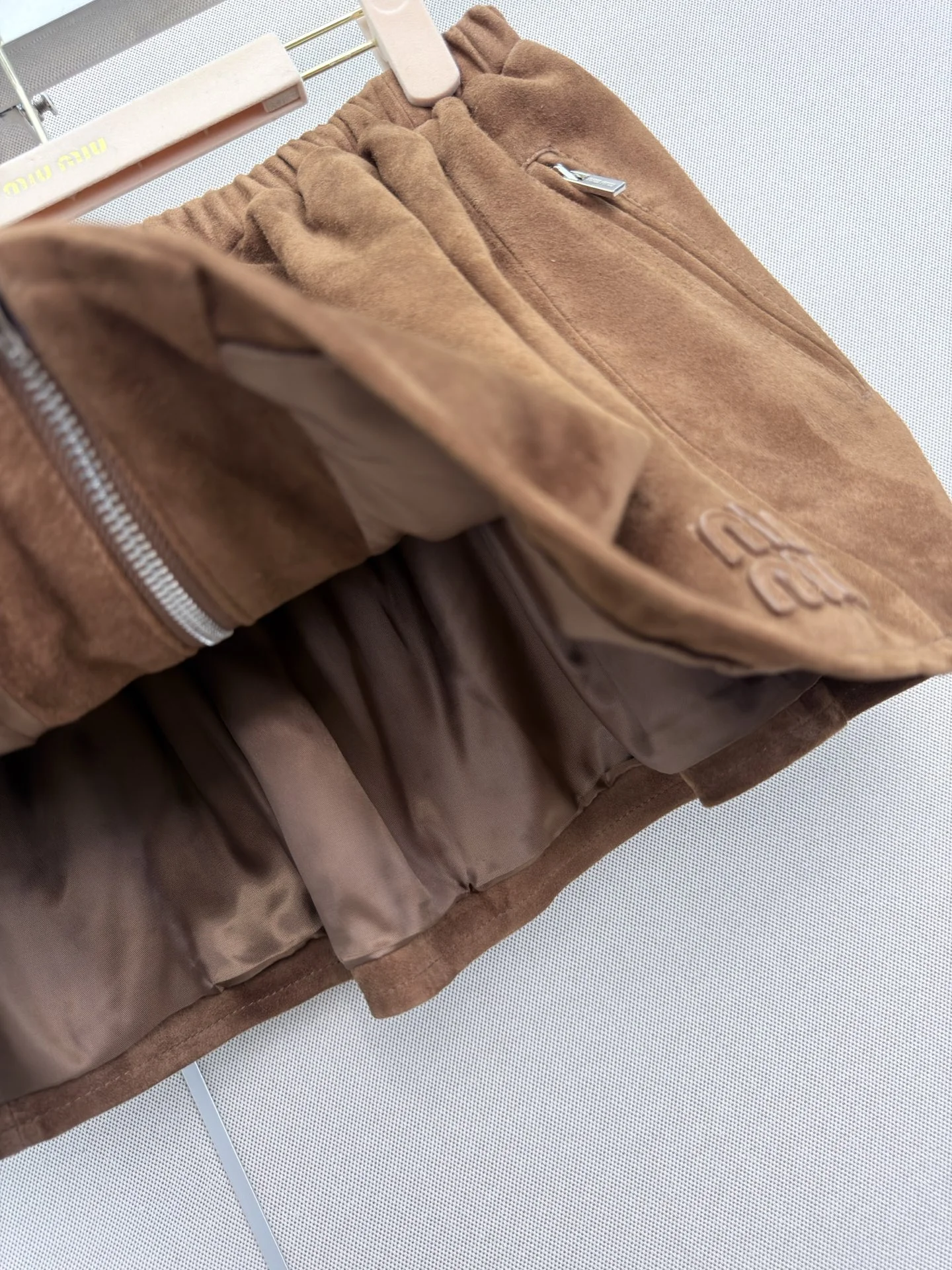 MIU MIU Skirts Lamb Suede S-L E90202608040939 - Image 6