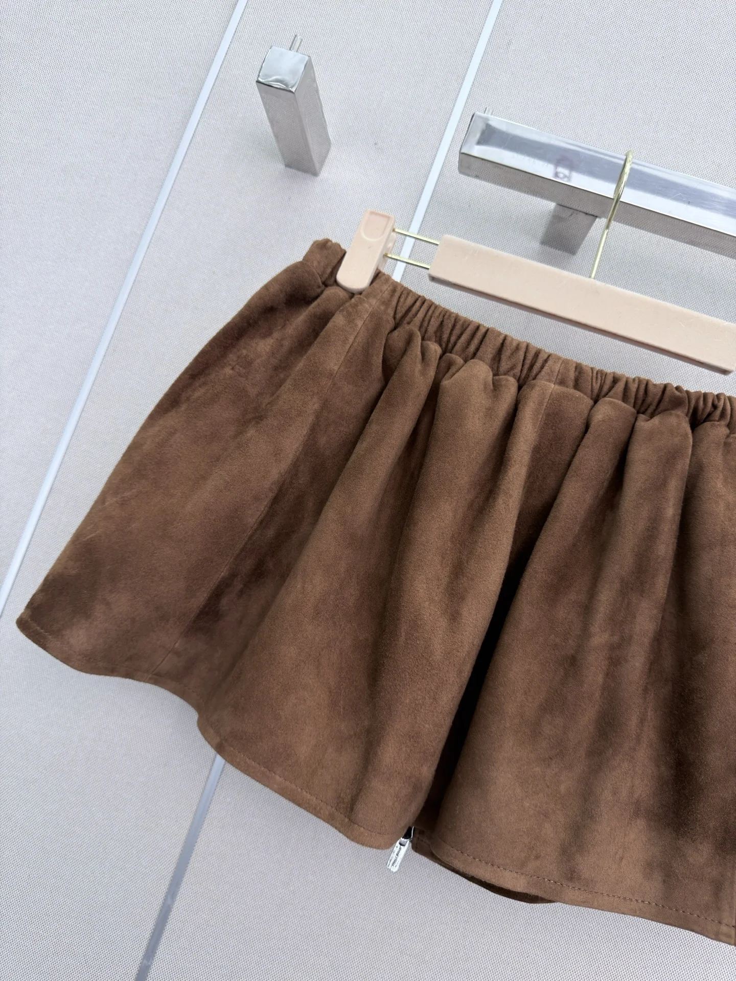 MIU MIU Skirts Lamb Suede S-L E90202608040939 - Image 8