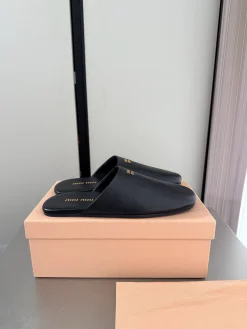MIU MIU Slippers Calf Leather EU35-41 B40202608032764