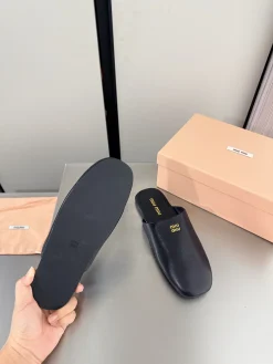 Alternative view of MIU MIU Slippers Calf Leather EU35-41 B40202608032764