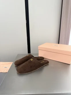 Alternative view of MIU MIU Slippers Suede Leather EU35-41 B40202608032767