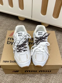 MIU MIU Sneakers Mesh & Suede EU35-40 C10202608030763