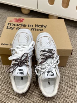 Alternative view of MIU MIU Sneakers Mesh & Suede EU35-40 C10202608030763