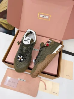 Alternative view of MIU MIU Sneakers Sheepskin EU35-40 B00202608031152