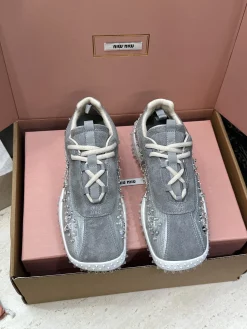 MIU MIU Sneakers Suede & Mesh EU35-41 C50202608032574