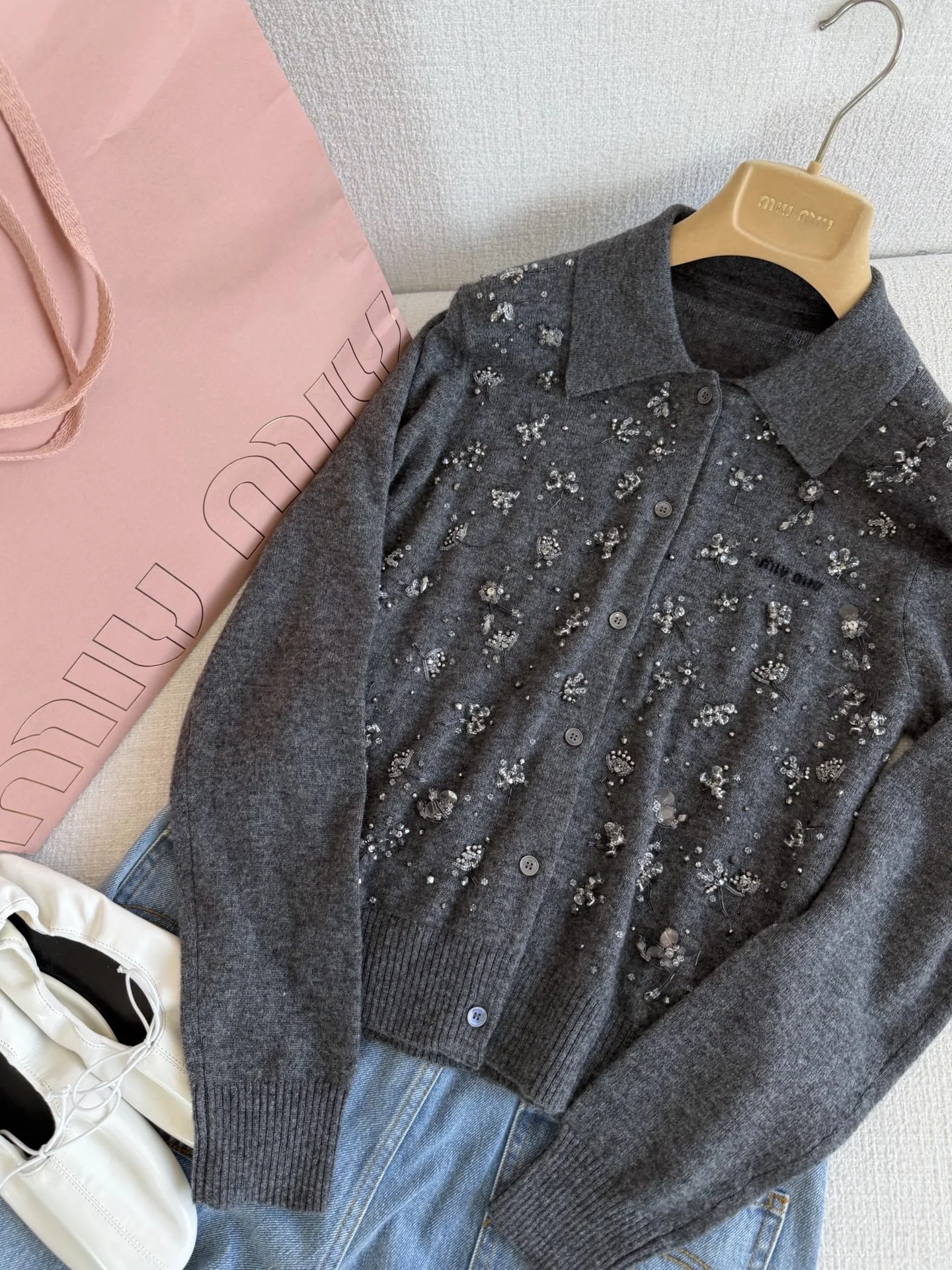 MIU MIU Sweaters Cashmere One Size D95202608040192