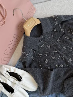 Alternative view of MIU MIU Sweaters Cashmere One Size D95202608040192