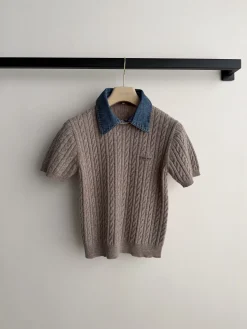 MIU MIU Sweaters Cashmere Wool Blend SML C30202608040922