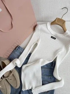 MIU MIU Sweaters Cotton Blend One Size B80202608041152