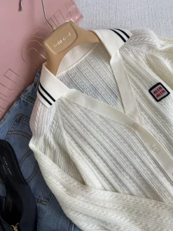 Alternative view of MIU MIU Sweaters Cotton S-L C15202608040197