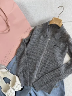 MIU MIU Sweaters Lace Knit S-L B55202608040200