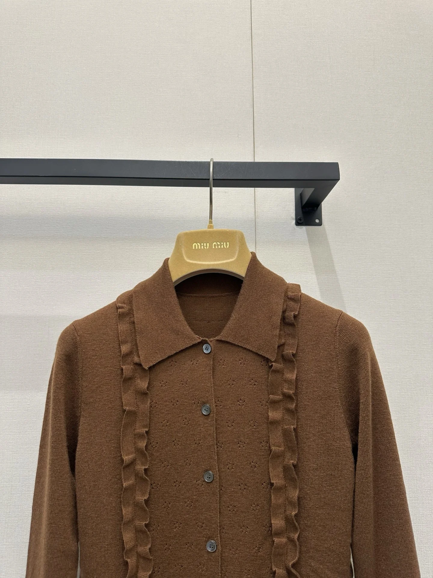 MIU MIU Sweaters Silk Cashmere Blend S-L C15202608042484 - Image 2