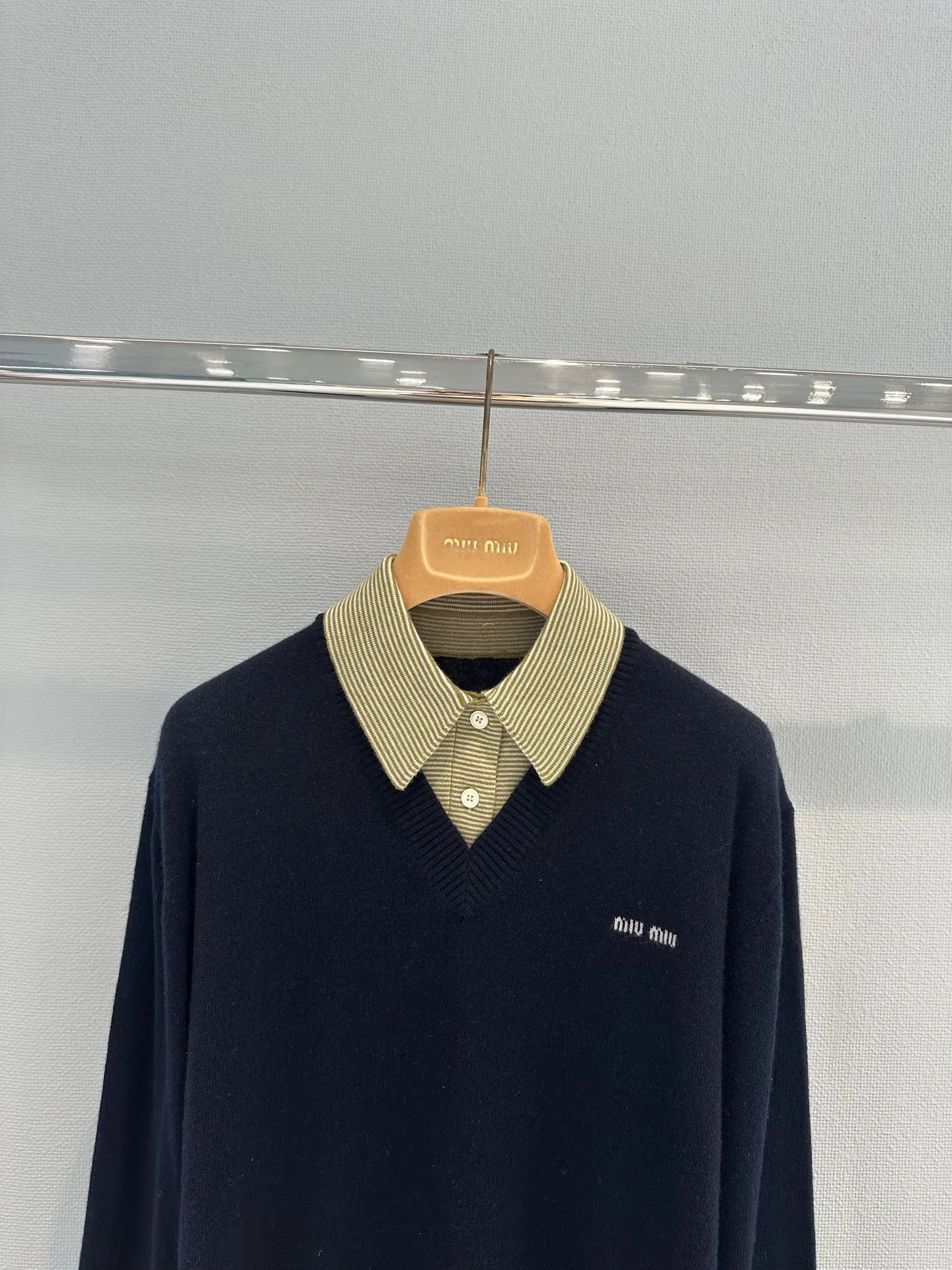 MIU MIU Sweaters Wool Cashmere Blend S-M-L C25202608040848 - Image 2