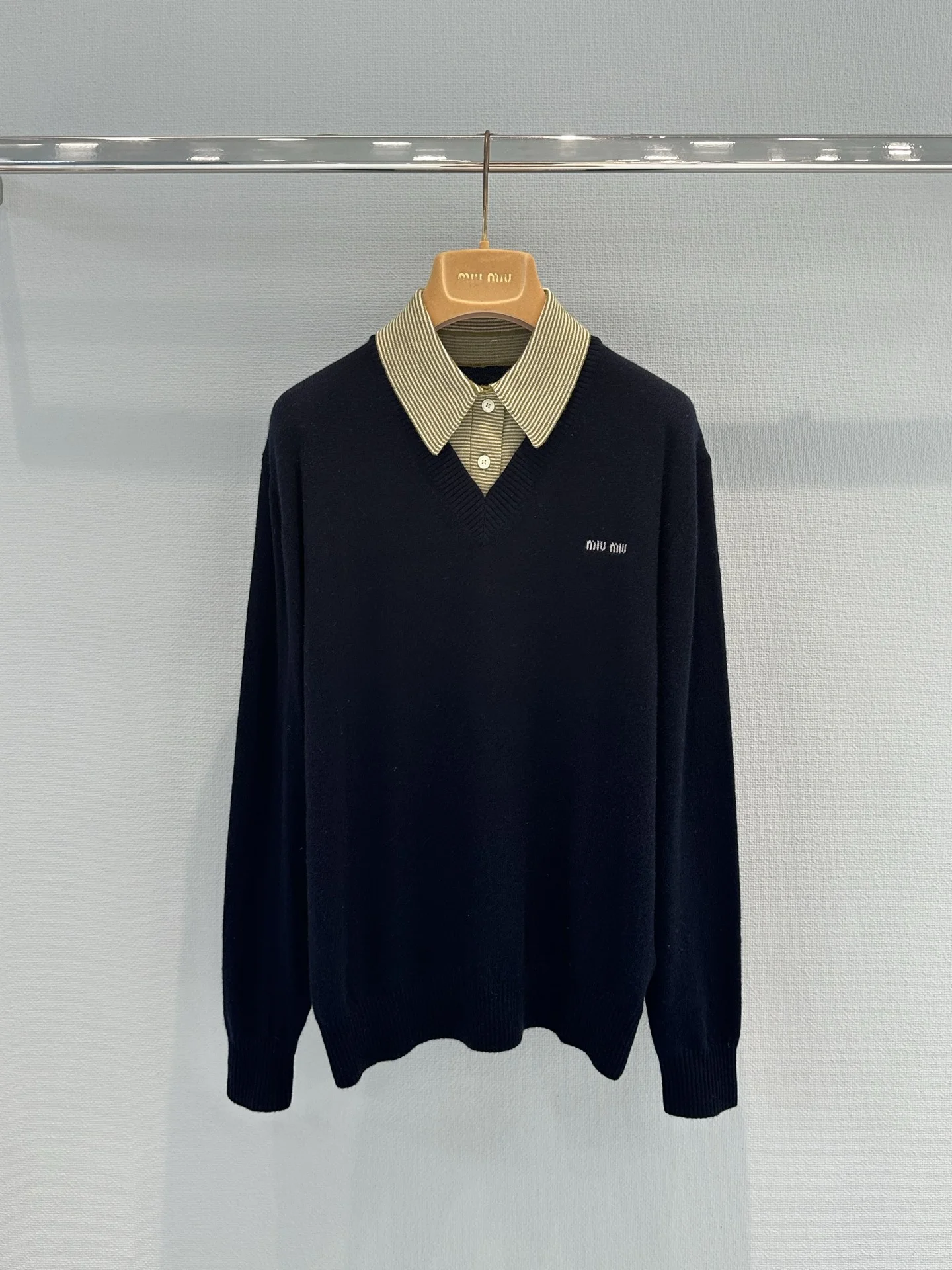 MIU MIU Sweaters Wool Cashmere Blend S-M-L C25202608040848 - Image 3
