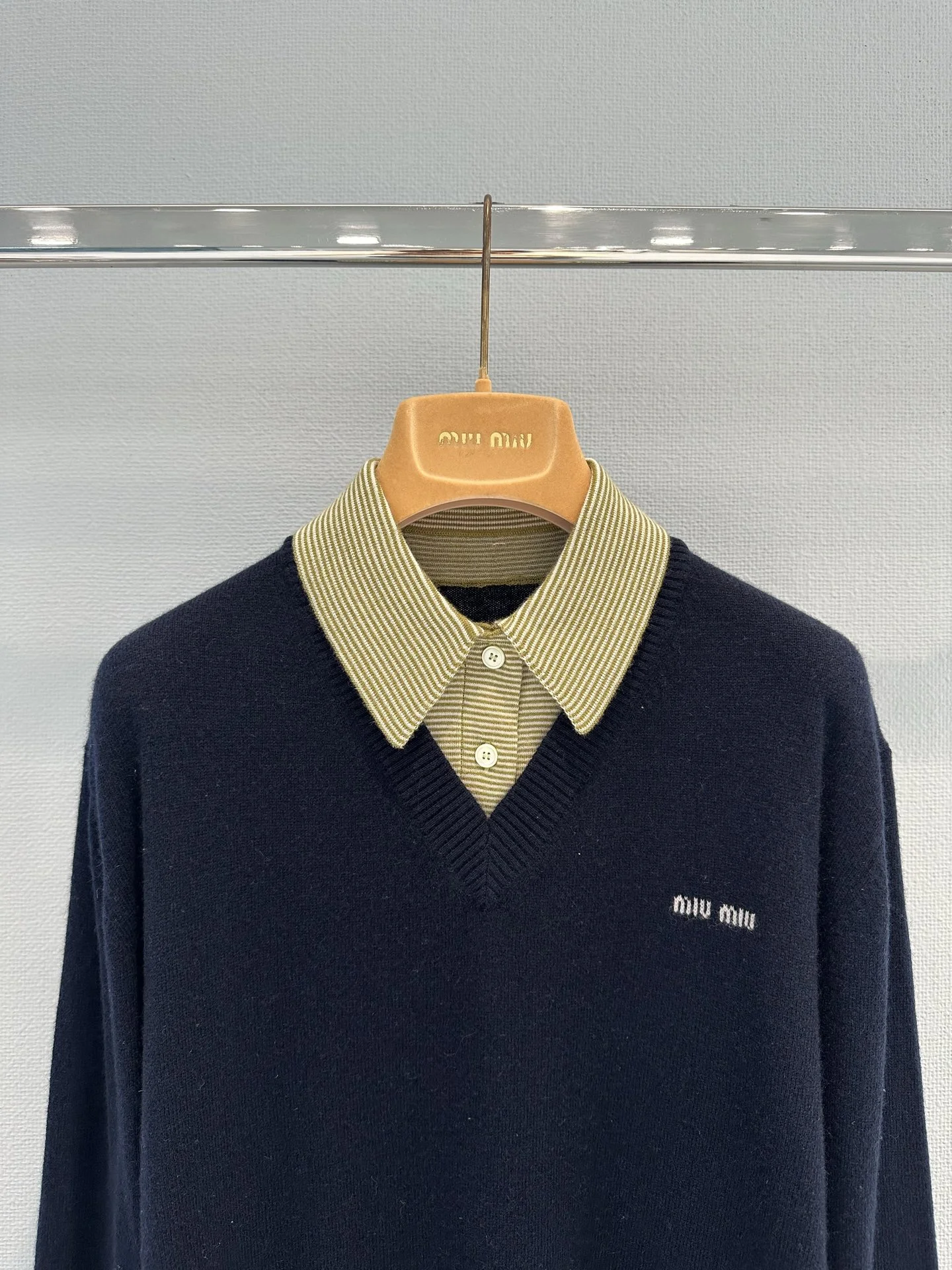 MIU MIU Sweaters Wool Cashmere Blend S-M-L C25202608040848 - Image 4