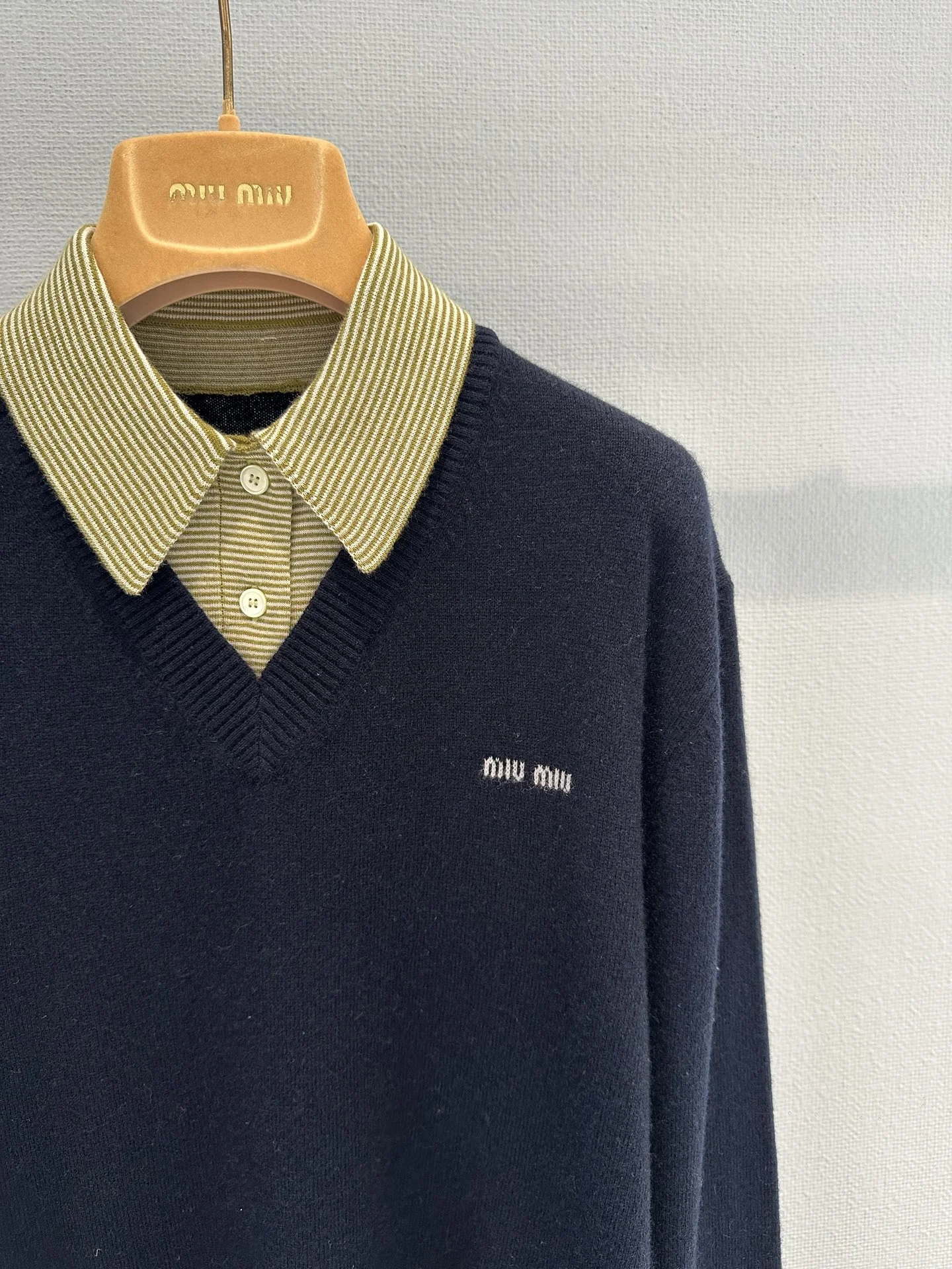 MIU MIU Sweaters Wool Cashmere Blend S-M-L C25202608040848 - Image 6