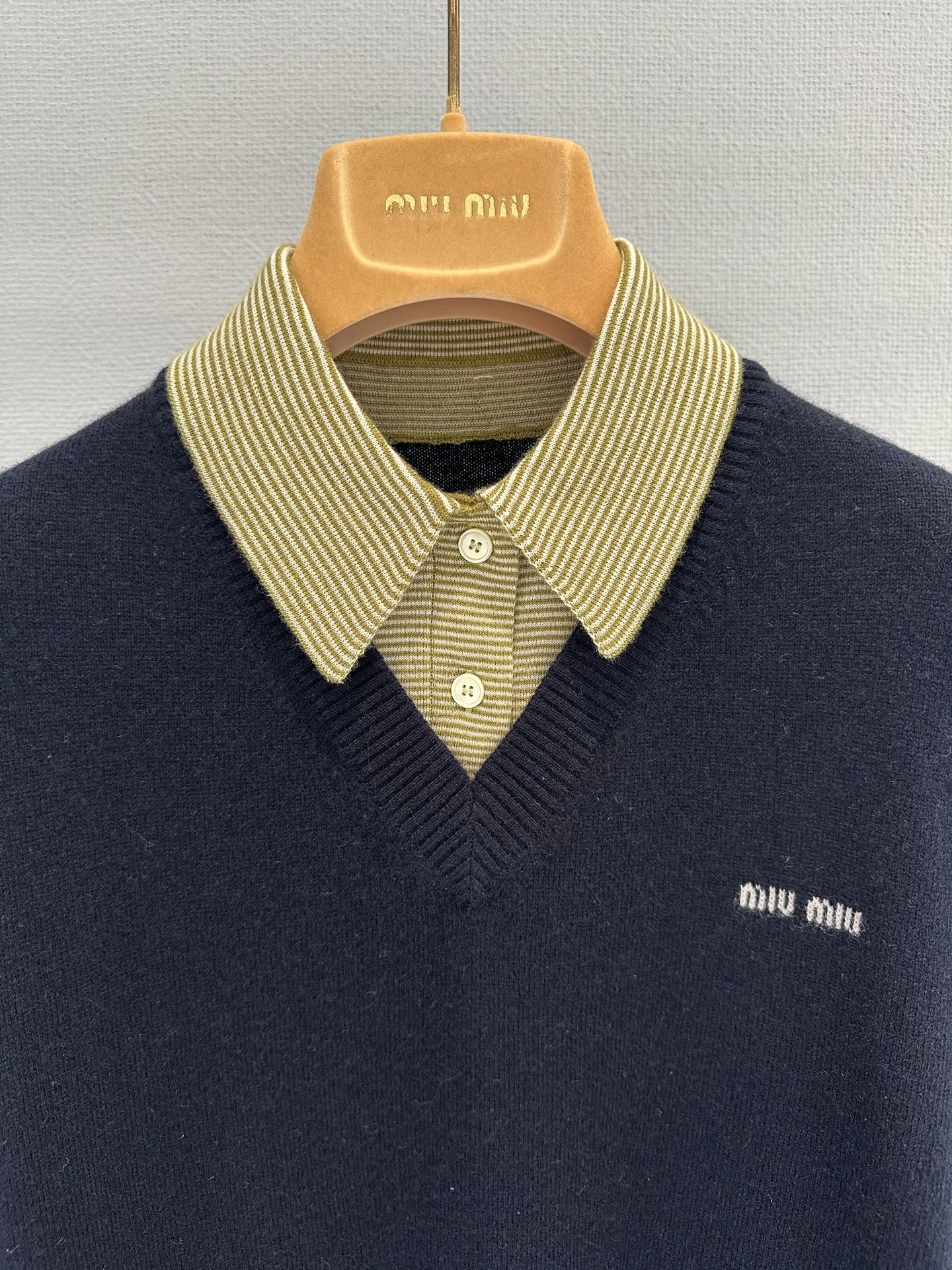 MIU MIU Sweaters Wool Cashmere Blend S-M-L C25202608040848 - Image 7