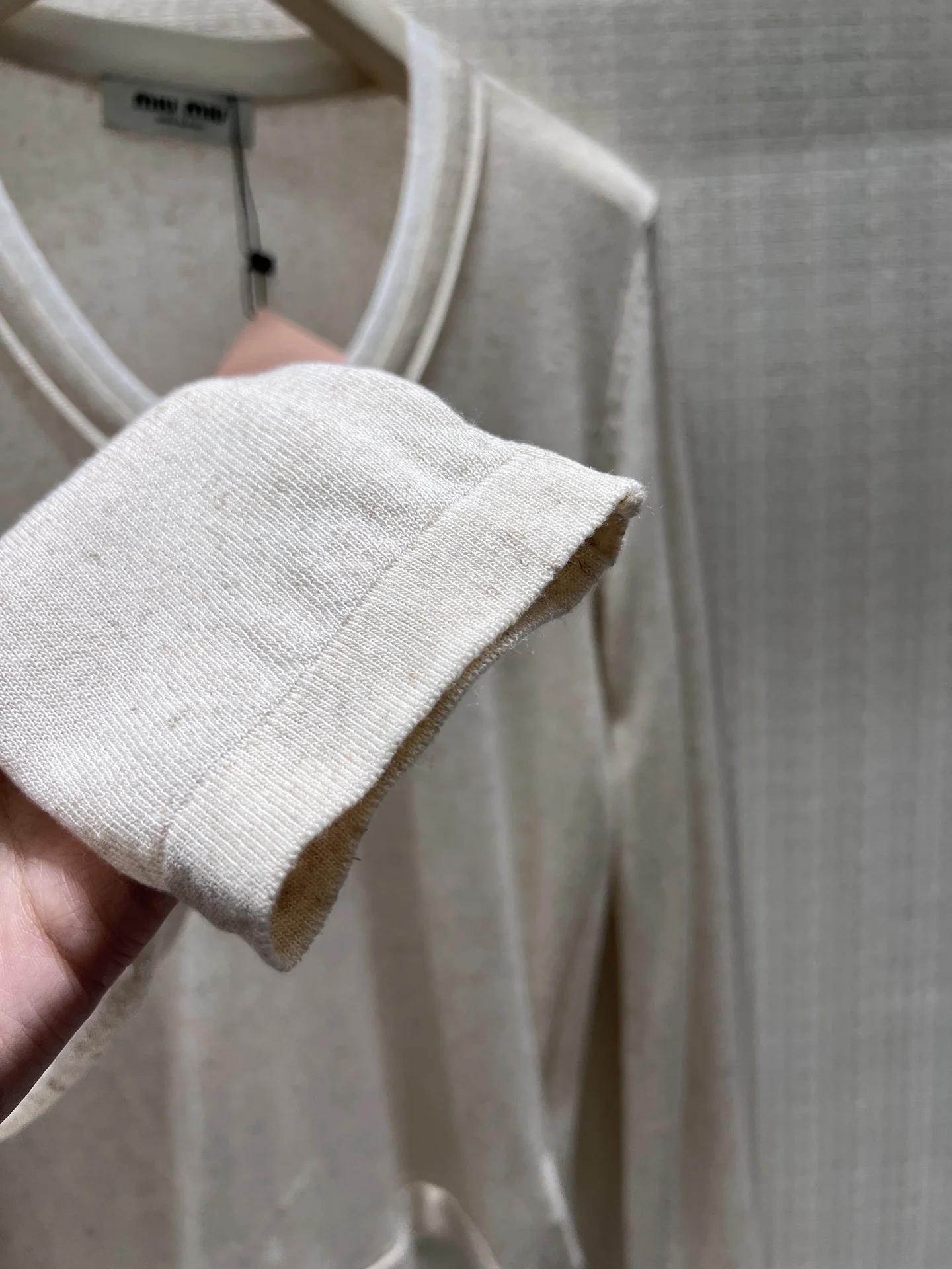 MIU MIU Sweaters Wool S-M-L B35202608041547 - Image 8