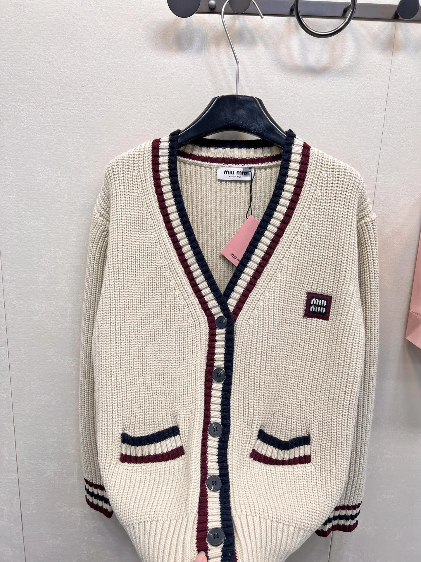 MIU MIU Sweaters Wool S M L B65202608040135 - Image 11